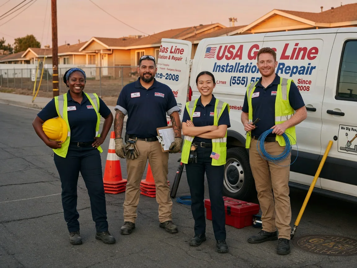 Gas Line Installation company in Stoy, IL