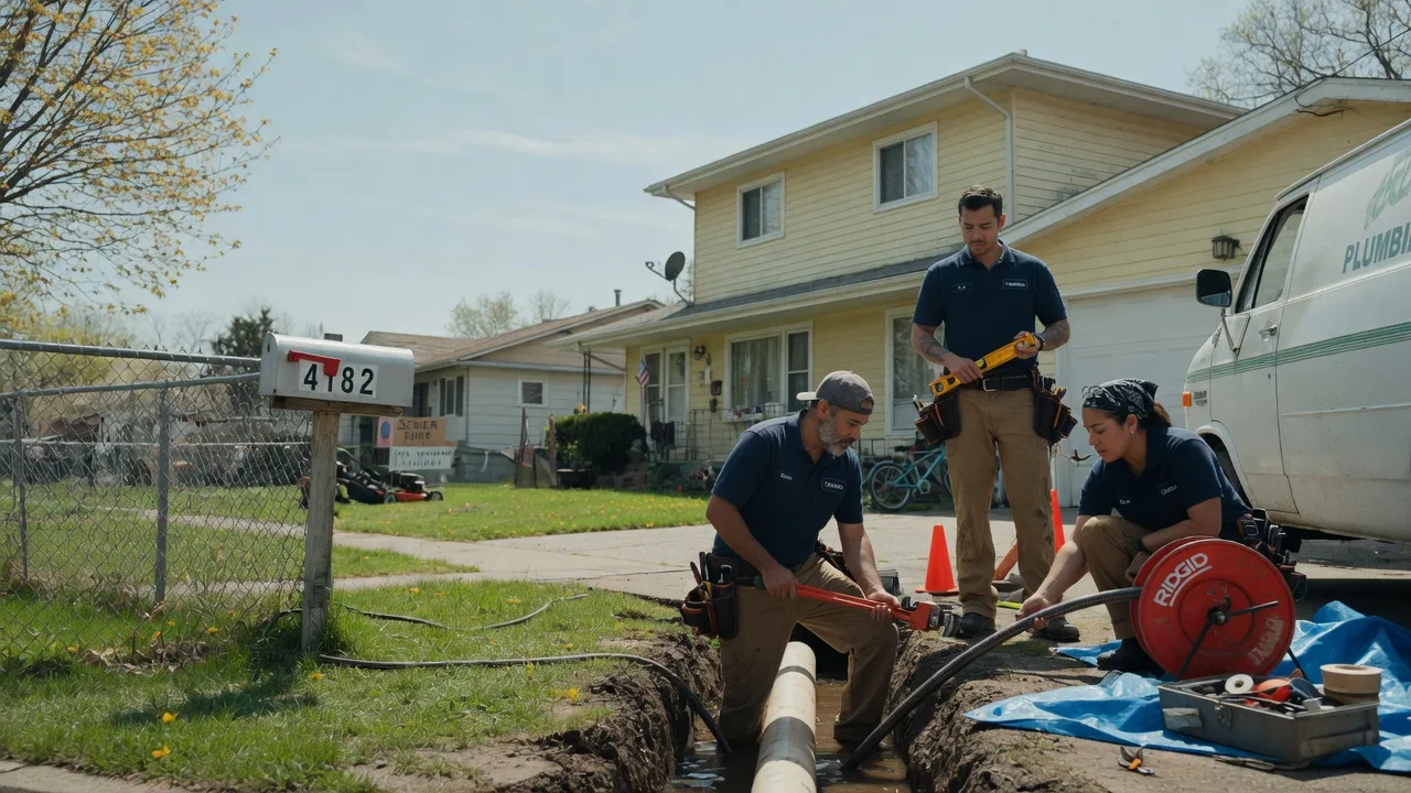 Gas Line Repair in Stoy, IL near me